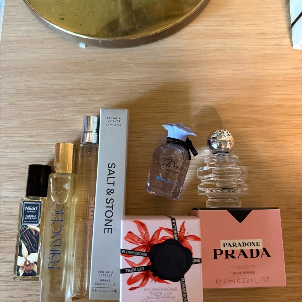 Perfumes, travel sized bundle